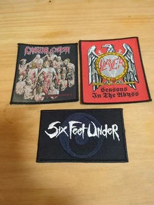 aufnäher metal Cannibal Corpse Slayer Six Feed Under - Bild 1 von 2