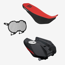 Matt Saturn Gray Rally Accessory Pack,97981381AA, Ducati Desert X