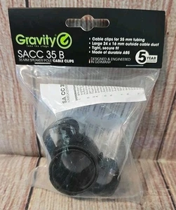 Gravity SACC 35 B 35 mm Lautsprecher Pole Kabel Clips (GSACC35B) "NEU" & VERSIEGELT - Bild 1 von 2
