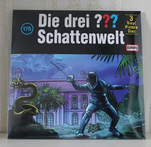 PICTURE DISC Die Drei ??? Schattenwelt Folge 175 PICTURE DISC NEAR MINT - Picture 1 of 1