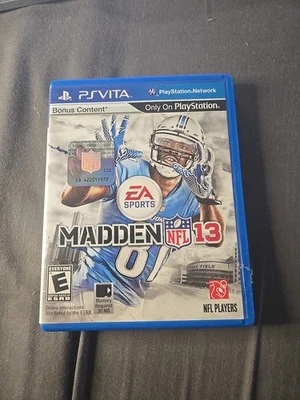 Madden NFL 13 - Sony Playstation PS Vita Game - Tested & Working - Image 1 of 4