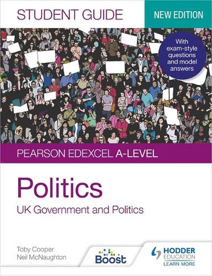 Pearson Edexcel A-level Politics Student Guide 1: UK Government and Politics (ne - Image 1 of 1