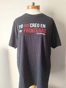 Las Cafeteras Band T-Shirt No Creo En Frontera schwarz - Bild 1 von 4