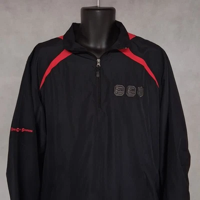 Port Authority 1/4 Zip Pullover Jacket Large Kansas City Southern Lines Railroad - Image 1 of 4