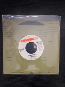 PROMO COLUMBIA 45 RECORD/JUDAS PRIEST/UNITED/1980 METAL. MONO/STEREO - Bild 1 von 6