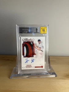 2022 Flawless Spencer Strider RPA Rookie Patch Auto RC Braves Ruby 15/20 - Bild 1 von 3