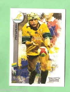 2003  RUGBY UNION CARD  #108 PHIL WAUGH, AUSTRALIAN WALLABIES - Picture 1 of 1