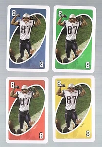 David Givens lot of 4 2005 UNO card Game SPECIAL EDITION Patriots / Notre Dame - Picture 1 of 1