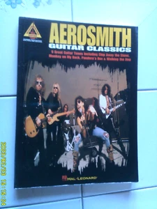 Aerosmith Guitar Classics Tab Recorded Versions Rock Song Book New Hal Leonard - Picture 1 of 1