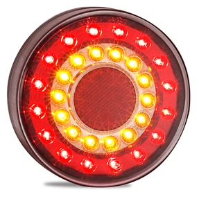 PAIR LED COMBINATION LIGHTS TRUCK TRAILER UTE FLOAT 1XC - Picture 1 of 3