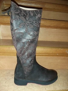 THINK SCHUHE Stiefel Cogita espresso kombi Goat effekt Lederfutter Reißverschluß - Picture 1 of 7