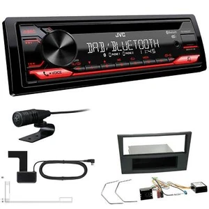 JVC KD-DB622BT DAB inkl Antenne Bluetooth für Opel Astra H charcoal mit Canbus - Bild 1 von 5