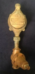 Vintage antiker Rockwell Messing Wasserzähler PA15208 5/8" - Bild 1 von 5