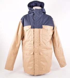 NUEVA SIN ETIQUETAS CHAQUETA VANS WOODMORE $145 L Caqui/Vestido Blues - Imagen 1 de 3