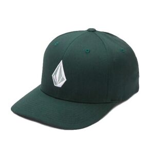 Volcom "Full Stone" FlexFit Hat (Cedar Green) Classic Stretch Cap