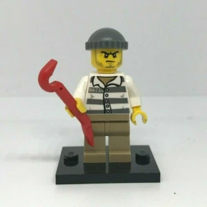 LEGO City : Bandit Prisonnier voleur - Figurine Personnage - Set 60066 cty1242 - Picture 1 of 2