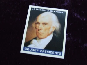 2008 President James Madison Upper Deck Goudey Presidents Trading Card #233 - Picture 1 of 2