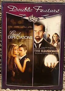M8 {New Sealed} GREAT EXPECTATIONS & The ILLUSIONIST Movies Dvd Double Feature - Picture 1 of 1