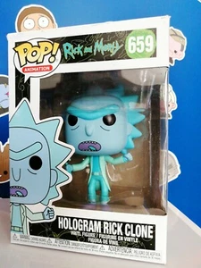 Funko Pop! Animation: Holograma Rick Clone #659 Rick An Morty Collectible Figura - Imagen 1 de 6