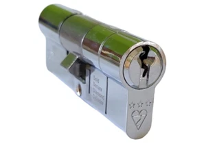 Fullex KINETICA 3 Star Anti Snap Euro Cylinder UAP 80mm 40/40mm SBS PAS24 - Picture 1 of 7
