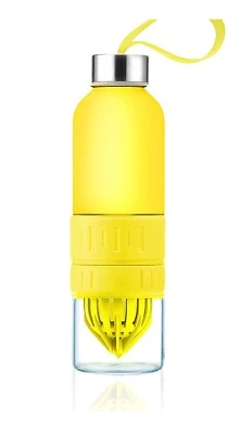 Twist-N-Go Fruit Blender Water Bottle, 20-Ounce, Yellow - Image 1 of 4