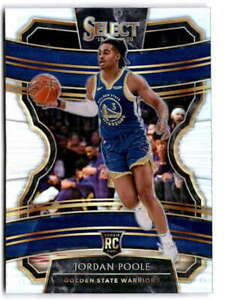 2019-20 Select Silver Prizm #94 JORDAN POOLE RC Rookie Golden State Warriors
