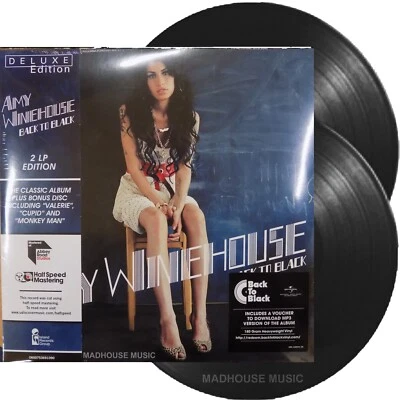 AMY WINEHOUSE LP x 2 Back To Black AUDIOPHILE DBL Vinyl BONUS +The Specials LIVE Foto 1 de 4