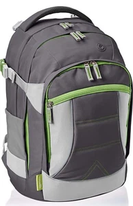 Amazon Basics Ergonomic Backpack, Grey, New With Free Shipping! - Picture 1 of 6