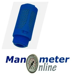 Schalldämpfer aus Nylon mit Filzeinlage Pneumatik Druckluft - Bild 1 von 1