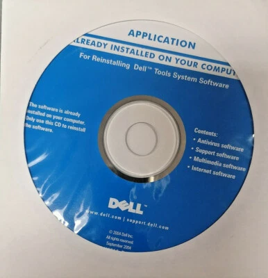 Brand New Sealed Dell  Drivers Tools 0h8516 - Image 1 of 2