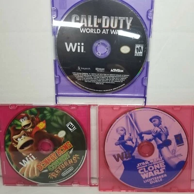 Nintendo Wii Lot 3 Video Games.  - Image 1 of 4