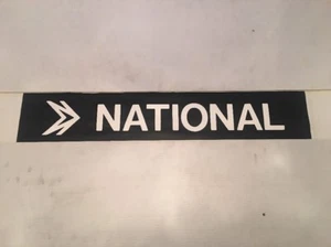 Midland Red South Bus Blind 10/83 31"- National - Picture 1 of 1