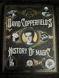 David Copperfield's History of Magic book NEW Magician Illusion Hardcover - Foto 1 di 3