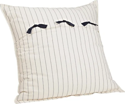 (2) Tommy Hilfiger Newport Bay Euro Shams Azul Marino Rayas Corbatas Granja Foto 1 de 2