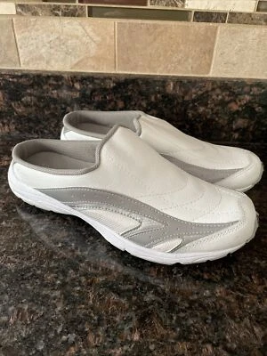 Curves For Women EnerGaire Exercise Shoe Slides Sneakers Size 11 White Leather - Image 1 of 4