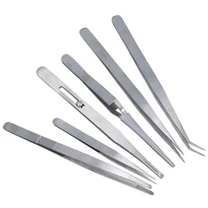 Lot de 6 pinces longues autobloquantes artisanat / passe-temps modélisme tampon TE291 - Photo 1 sur 6