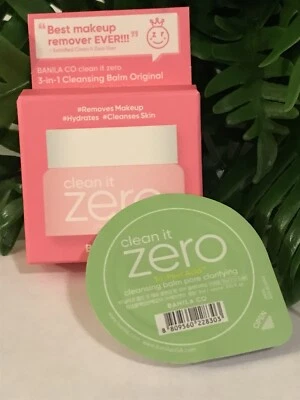 2x ZERO Banila & Co. Clean It Zero Bálsamo Limpiador Tallas de Viaje NUEVO Foto 1 de 4