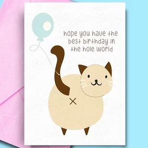 Bday Cards For Sister Son Boyfriend Uncle Fun Cheeky Comedy Adult - Picture 1 of 3