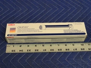 OkiFax various OKI Series 1000/2000/5000 FAX Black Toner Cartridge 52106701 G26 - Picture 1 of 6