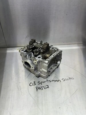 02 03 04 05 07 Polaris Sportsman Scrambler 500 HO Cylinder Head Camshaft Valves Foto 1 de 4