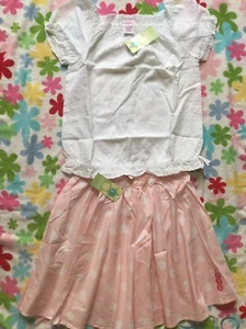 New Gymboree Girls Sweet As Sugar Polka Dots Top and Skirts Sets, Size 9 - Picture 1 of 6