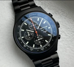 BYOP Maverick Pilot Chronograph Watch AR Sapphire BGW9 - Picture 1 of 8