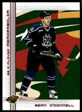 2000-01 Be a Player Memorabilia Ruby Sean O'Donnell /200 Los Angeles Kings #20
