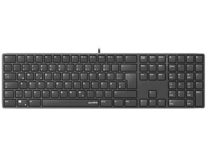 SpeedlinkRIVA Slim USB Multimedia Klawiatura QWERTZ Niemiecka PC Biuro Biznes - Zdjęcie 1 z 6