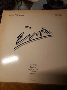 Evita Opera 1976 Based On Life Story Of Eva Peron 1919-1952 DBL LP - Picture 1 of 2