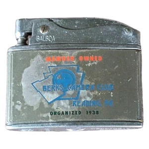Vintage Berks Camera Club Lighter Wellington Balboa PA - Picture 1 of 4