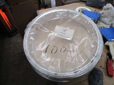 Conjunto de 4 anéis de acabamento Chrysler Town & Country & LeBaron GT 14" #4284414 NOVO NA CAIXA - Imagem 1 de 3