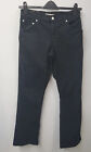 Levi’s Mens Denim Stretch Jeans 550 Relaxed Boot Cut Size USA 6M Black