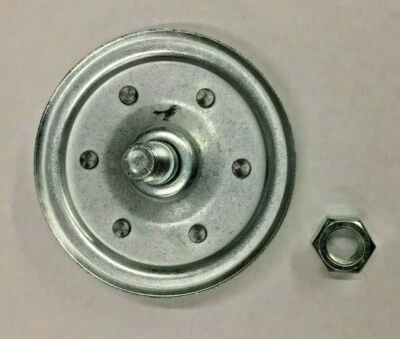 4" Pulley w/ Stud & Bolt Heavy Duty 200 lb Rating Garage Door Parts Hardware - Image 1 of 4