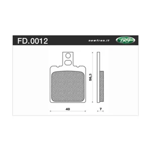 Newfren Rear Brake Pads for Ducati 750 SS 1991-1998 >Tour Sintered - Picture 1 of 1